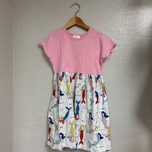 $23 ADD ON hanna andersson mermaid dress 6-7Y Zara Rylee + Cru Mini Boden